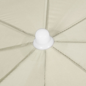Зонт пляжный с регулировкой высоты Springos бежевый, 160 см (BU0018) - Фото №3