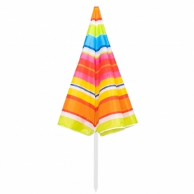 Зонт пляжный с регулировкой высоты Springos цветной, 160 см (BU0017) - Фото №9