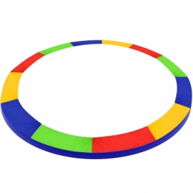 Накладка для пружин (защитный край) для батута Springos 10FT разноцветная, 305-312 см (TP-10FT 305 CM MULTI) - Фото №4