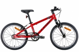 Велосипед детский 18" Leon GO Vbr 2022 (красный с черным)