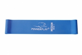 Фитнес резинка PowerPlay 4114 Medium синяя (500*50*1.0мм) - Фото №7