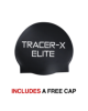 Окуляри для плавання стартові TYR Tracer-X Elite Mirrored Racing, Gold/Orange (LGTRXELM-756) - Фото №4