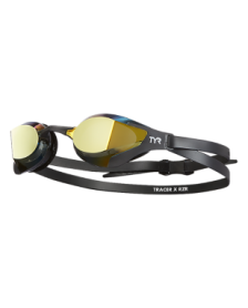 Окуляри для плавання стартові TYR Tracer-X RZR Mirrored Racing, Gold/Black/Black (LGTRXRZM-751)