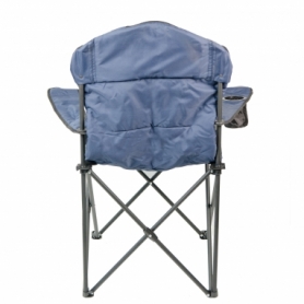 Кресло портативное NeRest Турист NR-34, серый с синим - Фото №3