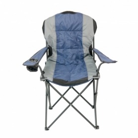 Кресло портативное NeRest Турист NR-34, серый с синим - Фото №6