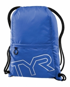 Рюкзак спортивний TYR Alliance Drawstring Sackpack синій, 13 л (LPSO2-428)