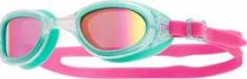 Окуляри для плавання для триатлону TYR Pink Special Ops 2.0 Small Polarized, Pink/Clear/Mint (LGSPSB-687)