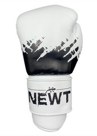 Распродажа*! Перчатки боксерские кожаные Newt Ali белые, 10 oz (NE-BOX-GL-10-W) - Фото №4