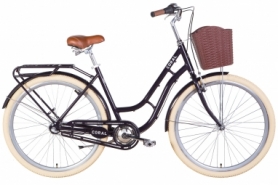 Велосипед городской женский 28" Dorozhnik CORAL PH 2022 SHIMANO NEXUS (темно-серый)