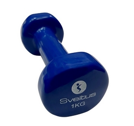 Гантель для фитнеса виниловая Sveltus, 1 кг (SLTS-1181-9)