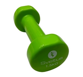 Гантель для фитнеса виниловая Sveltus, 1,5 кг (SLTS-1187-9)