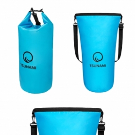 Гермомешок водозащитный Tsunami Dry Pack голубой, 30 л (TS0003) - Фото №5