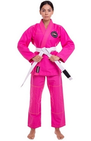 Кимоно для джиу-джитсу Hard Touch розовое, 160 см (JJSL) - Фото №2