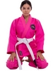 Кимоно для джиу-джитсу Hard Touch розовое, 160 см (JJSL) - Фото №4