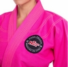 Кимоно для джиу-джитсу Hard Touch розовое, 160 см (JJSL) - Фото №5