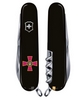 Нож швейцарский Victorinox Climber Ukraine черный, эмблема ВСУ (1.3703.3_W0010u) - Фото №2