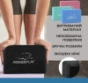 Блок для йоги 2 шт. (пара) PowerPlay 4006 Yoga Brick EVA Чорні - Фото №9