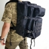 Рюкзак тактический LeRoy Oxford 600D черный, 40 л (LE2447) - Фото №2