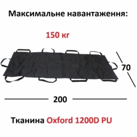 Носилки мягкие 200 Ranger Black (SK0012) - Фото №2