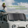 Портативний зарядний пристрій сонячна панель Bresser Mobile Solar Charger 90 Watt USB DC (3810060) - Фото №8
