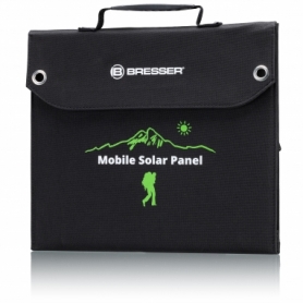 Портативний зарядний пристрій сонячна панель Bresser Mobile Solar Charger 40 Watt USB DC (3810040) - Фото №2