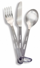 Набор столовых приборов Optimus Titanium 3-Piece Cutlery Set (3 предмета) (8016286)