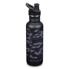 Бутылка для воды Klean Kanteen Classic Sport Cap Black Camo, 800 мл (1008927)