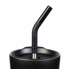 Термостакан-тумблер с соломинкой Klean Kanteen Tumbler Shale Black (matt), 473 мл (1005800) - Фото №2
