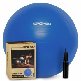 Мяч для фитнеса (фитбол) + насос Spokey Fitball lIl синий, 55 см (920938)