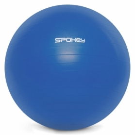 Мяч для фитнеса (фитбол) + насос Spokey Fitball lIl синий, 55 см (920938) - Фото №2