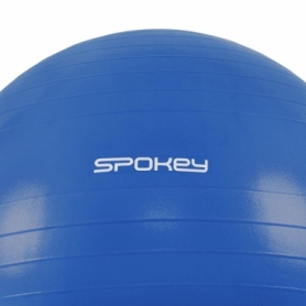 Мяч для фитнеса (фитбол) + насос Spokey Fitball lIl синий, 55 см (920938) - Фото №3