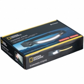 Ліхтар налобний National Geographic Iluminos Stripe 300 lm + 90 Lm USB Rechargeable (9082600) - Фото №7