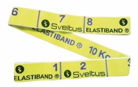 Эспандер для фитнеса Sveltus Elastiband желтый, 10 кг + QR код (SLTS-0005)