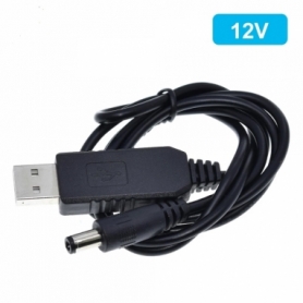 Кабель USB DC 12V для питания роутера от power bank CDRep (FO-127187)