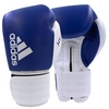 Перчатки боксерские Adidas Hybrid 200, сине-белые (ADIH200-bl-wh)
