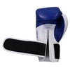 Перчатки боксерские Adidas Hybrid 200, сине-белые (ADIH200-bl-wh) - Фото №2