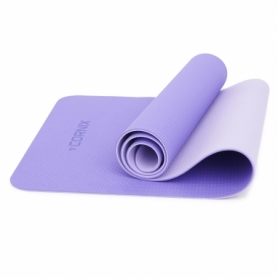 Коврик для йоги и фитнеса Cornix TPE 183 x 61 x 0.6 cм Violet/Purple (XR-0004) - Фото №4