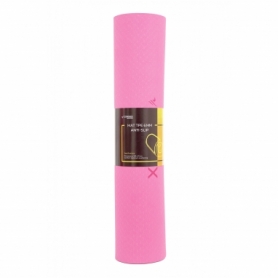 Коврик для йоги и фитнеса Cornix TPE 183 x 61 x 0.6 cм Pink/Rose (XR-0005) - Фото №3