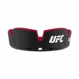 Капа OPRO Silver UFC доросла (вік 11+) Black/Red (ufc.102514001) - Фото №2