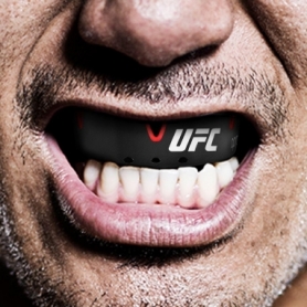 Капа OPRO Silver UFC доросла (вік 11+) Black/Red (ufc.102514001) - Фото №8