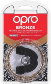 Капа OPRO Bronze доросла (вік 11+) Black (102500001) - Фото №5