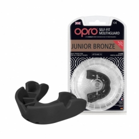 Капа OPRO Bronze дитяча (вік до 11) Black (102501001) - Фото №2