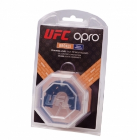 Капа OPRO Bronze UFC дитяча (вік до 11) Black (ufc.102513001) - Фото №7