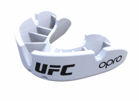 Капа OPRO Bronze UFC дитяча (вік до 11) White (ufc.102513003) - Фото №2