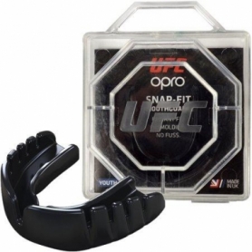 Капа OPRO Snap-Fit UFC дитяча (вік до 11) Black (ufc.002263001) - Фото №2