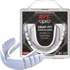 Капа OPRO Snap-Fit UFC дитяча (вік до 11) White (ufc.002263002)