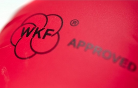 Накладки для карате Adidas WKF красные - Фото №4