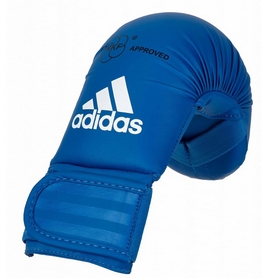 Накладки для карате Adidas WKF синие - Фото №2
