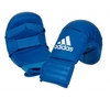 Накладки для карате Adidas WKF синие