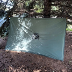 Пончо тактический (плащ-палатка) LeRoy ВСУ олива, XXXL (LE25073) - Фото №8